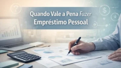 quando vale a pena fazer empréstimo pessoal