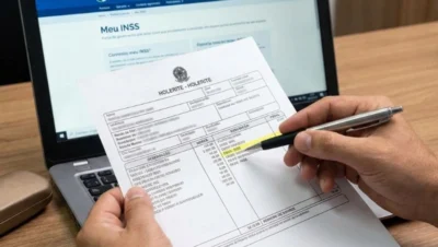 erro no desconto do INSS