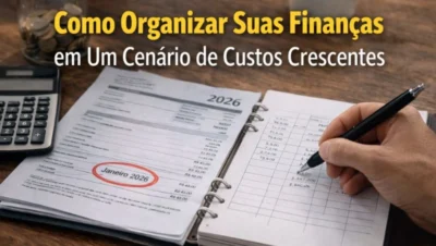 organizar as finanças